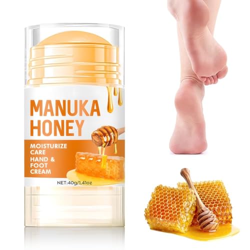 umzxni 60% Urea Hydrating and Anti-Cracking Foot Cream, 2025 Upgraded Hand and Foot Cream Urea Moisturizer, Moisturising and Relieves Cracking and Dryness Foot Creams (Yellow, 1PCS)