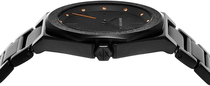 Reloj para Mujer, Movimiento de Cuarzo de Tres Agujas y Caja de 34 mm con Correa de Acero Inoxidable o Cuero