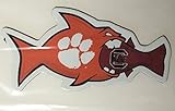 Clemson Tigers Small Rival Fish Magnet