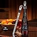 Deeram Stainless Steel 3-in-1 Wine Chiller Stick Wine Cooler Wine Decanter with Aerator and Pourer Perfect for Wine Accessories Gift