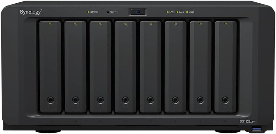 Synology DS1823xs+ 8 Bay NAS Desktop High Performance Storage Solution