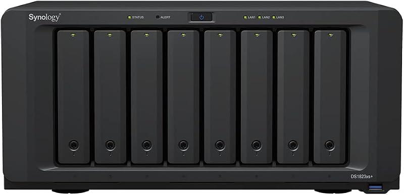Synology DS1823xs+ 8 Bay NAS Desktop High Performance Storage Solution