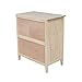 International Concepts Dresser with 3 Drawers, Unfinished