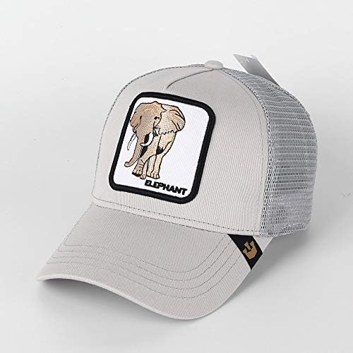 QQYZ Cattle Animal Embroidered Baseball Cap Animal Net Hat
