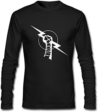 Long Sleeve Man Cm Punk Tshirt Colleges Shirts Juniors O-Neck