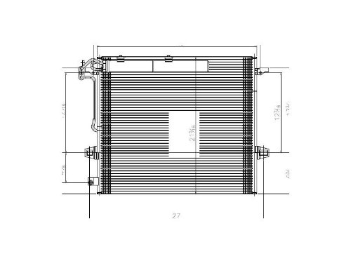 TYC 3478 Mercedes-Benz Replacement Condenser