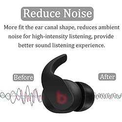 3 Pairs Memory Foam Compatible with Beats Fit Pro