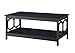 Convenience Concepts Omega Coffee Table, Black