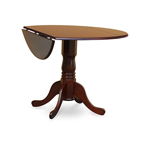 East West Furniture DLTMAHTP Dublin TableMahogany Table Top Surface