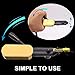 XFISHMAN Rotary Fly Tying Vise Square Pedestal Base C Clamp Steel Hard Jaws kit (with Weighted Base)