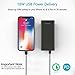 20800mAh Portable Charger, Slim 18W USB C Power Bank with Power Delivery & Quick Charge 3.0 Battery Pack Compatible Nintendo Switch, iPhone Xs XR X 8, MacBook/New Type-C iPad Pro/MacBook Air (Pewter)