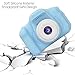 WUBUMIM Kids Digital Video Camera for Boys Age 3-8 , Mini Rechargeable Children Camera Shockproof 8MP HD Toddler Cameras Child Camcorder (16GB Memory Card Included) Blue