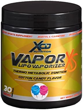 XCD Nutrition Vapor Supplement, Cotton Candy, X-Small, 8.2 Ounce