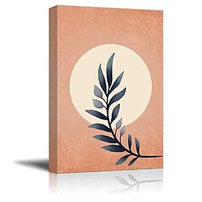 Feather and Animals Home Artwork for Living Room Bedroom