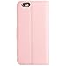 Apple iPhone 6/6s - Genuine Leather Folding Wallet Case (Baby Pink)