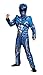Disguise Ranger Movie Classic Muscle Costume, Blue, Small (4-6)
