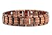 Reevaria Mens Elegant Guaranteed 99.9% Pure Copper 4 Elements in 1 Magnetic Therapy Bracelet Pain Relief for Arthritis and Carpal Tunnel