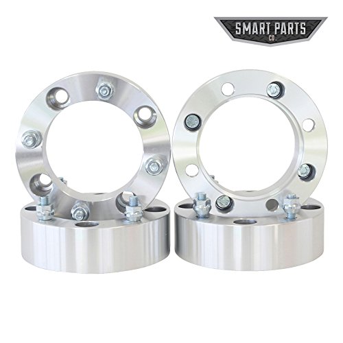 4 QTY ATV Wheel Spacers 4" (2 inch Per Side) fits all 4x137 bolt patterns - CAN-AM Bombardier Renegade Outlander Commander Kawasaki Mule Prairie Brute Force Bayou 4x137