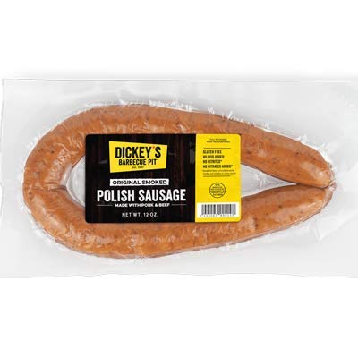 Dickeys Barbecue Pit Polish Sausage 12 Oz, Pack Lebanon Ubuy
