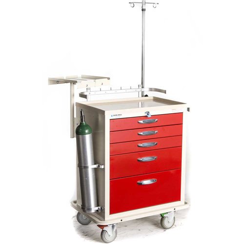Blue bell medical 89024 bac-24, deluxe crash cart,profe…