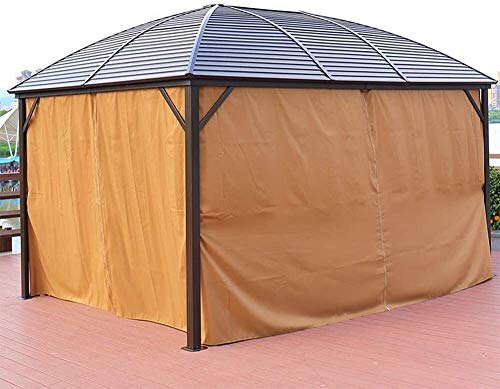 HLZY Gartenmöbel Pavillon Garten Gazebo, Patio Pavilion Markise Aluminium-Pavillon Mobil Four Corner Pavilion… – Bild 3