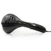 LiBa Percussion Handheld Deep Tissue Electric Massager Ð Three Heads, Adjustable Speed Settings & Powerful Motor Ð for Shoulder, Neck, Back & Body Pain Relief, Stress & Muscle Knots Release (Grey)