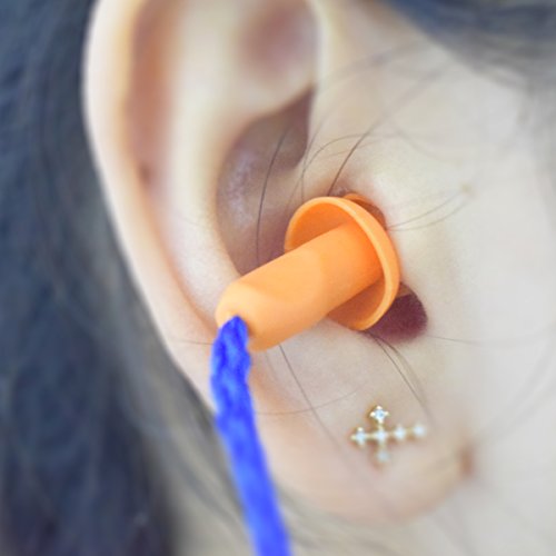 Aokayy Reusable Ear Plugs Band Hearing Protection Soft Wired Wireless