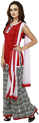 Faireno Trend Top With Palazzo Pant And Dupatta