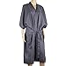 Segbeauty Spa Massage Robe for Beauty Salon, Kimono Robe for Women, Smock Cape Dress on Hair Dye Shampoo Makeup, Client Apparel Uniform or Lab Gown -- Gray