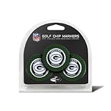 Set of 3 Green Bay Packers Poker Chips with removable Golf Ball Markers