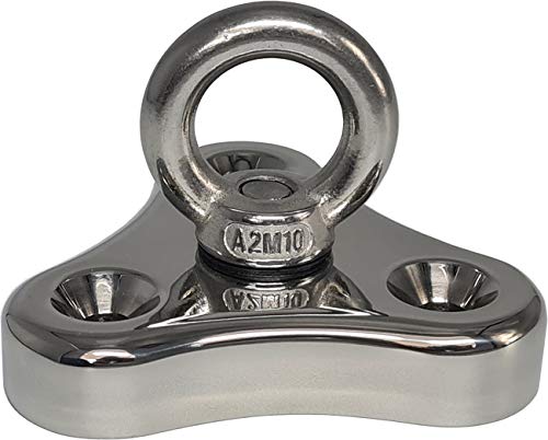 KLIFFHÄNGER Hängesessel Befestigung bis 180 KG | Hängesessel Aufhängung in verschiedenen Varianten (Hochglanz poliert)