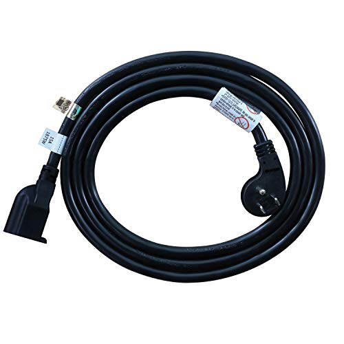 FIRMERST 6 Feet 1875W Low Profile Flat Plug Extension Cord 14 AWG Black UL Listed