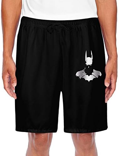 Men's Batman Platinum Style Shorts Gym Black