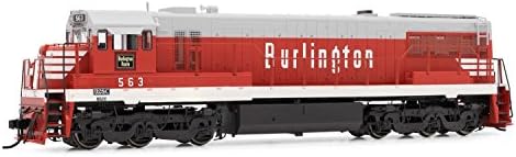 Rivarossi Digital with Sound CB&Q #563 HR2616 General Electric U28C Diesel Locomotive Train