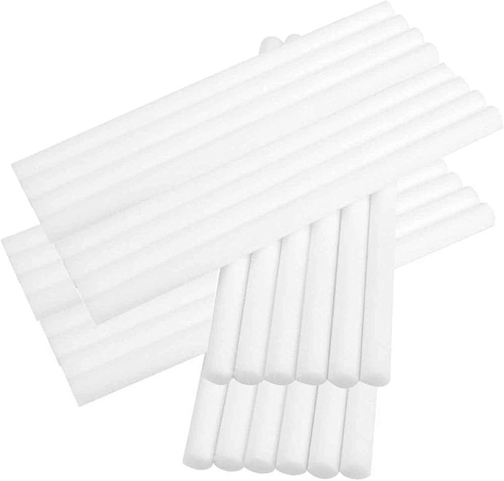 shuangtuo 20Pcs Cotton Humidifier Filter Sticks Replacement Wick for USB Mini