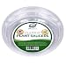 YOUniversal Products 10 Pack of 6 Inch Clear Plastic Plant Saucers for Indoor and Outdoor Plants