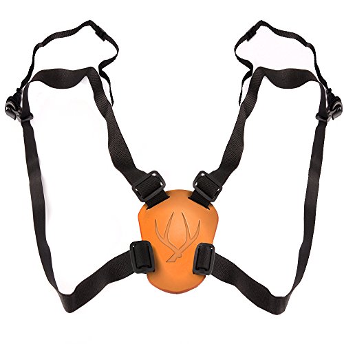Solomark Deluxe 4 Way Adjustable Deluxe Binocular Strap, Black-Binocular Harness
