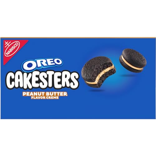 OREO PEANUT BUTTER CREME CAKESTERS SOFT SNACK CAKES, 5 – 2.02 OZ SNACK PACKS