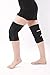 Knee Wrap by NMT ~ Active Pain Relief for Women and Men, Joint, Arthritis, Tear, Tendonitis, Sore, Swelling ~ New Physical Therapy ~ Single Black Device ~ 2 Adjustable Sizes Offer -