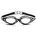Olympic Nation XMS631 Pro Swim Goggles, Black with Clear Lenses