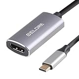 USB-C to HDMI Adapter,Supports 4K/60Hz,for Macbook Pro 2018/2017/2016,Chromebook Pixel,Dell XPS 13/15,Samsung S9/S8 plus And More With Gold-Plated HDMI Port