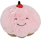 Squishable Cupcake Plush, Pink, Mini 7