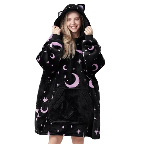 Giggling Getup Sherpa Fleece Wearable Blanket