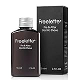 Pre Shave After Shave Lotion Cream Best For Electric Shave Freelette Balm. Close Shave. 3.7 Oz