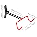 JRS Wall Mount Bike Hunger 2Pcs Bicycle Indoor Storage Rack, Garage Bike Holder with Screwsthumb 3