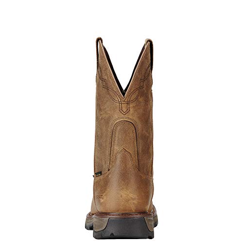 Ariat Men's Conquest Round Toe H2O 400g Hunting Boot, Rye Brown, 10 D US