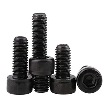 Immech - M3 x 6mm Socket Head Cap Screws, Allen Socket Drive, Fully Thread, Bright Finish, Machine Thread, Quantity - 10 Pcs