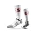 Strideline NCAA Stanford Cardinal Premium Athletic Crew Socks, White, One Size