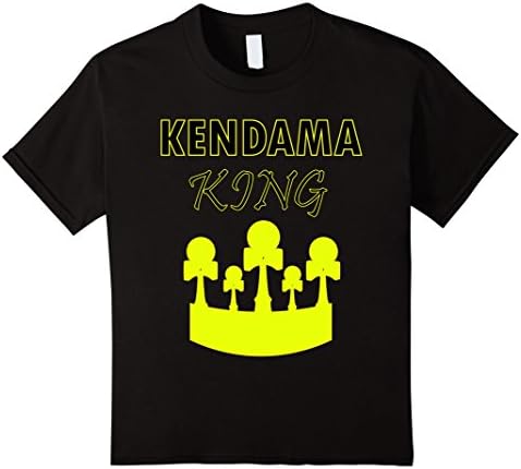 Kids Kendama King Boys T-shirt 4 Black