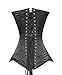 luvsecretlingerie Heavy Duty 26 Double Steel Boned Waist Training Satin Normal Torso Overbust Shaper Corset #8151-OT-SA